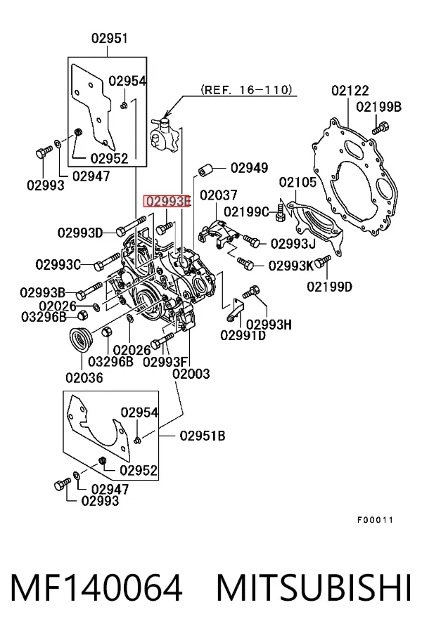  MF140064 Mitsubishi