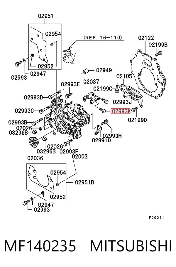  MF140235 Mitsubishi