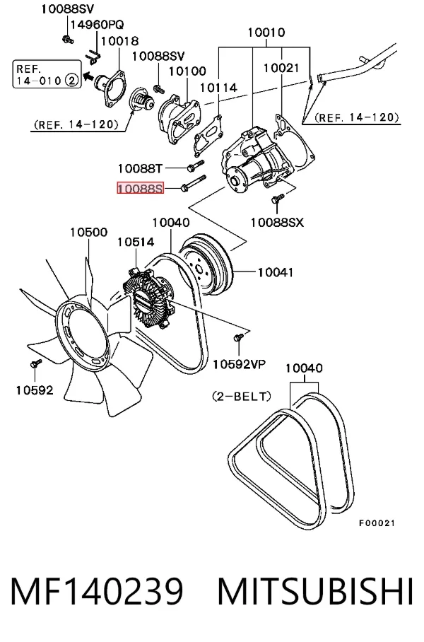  MF140239 Mitsubishi