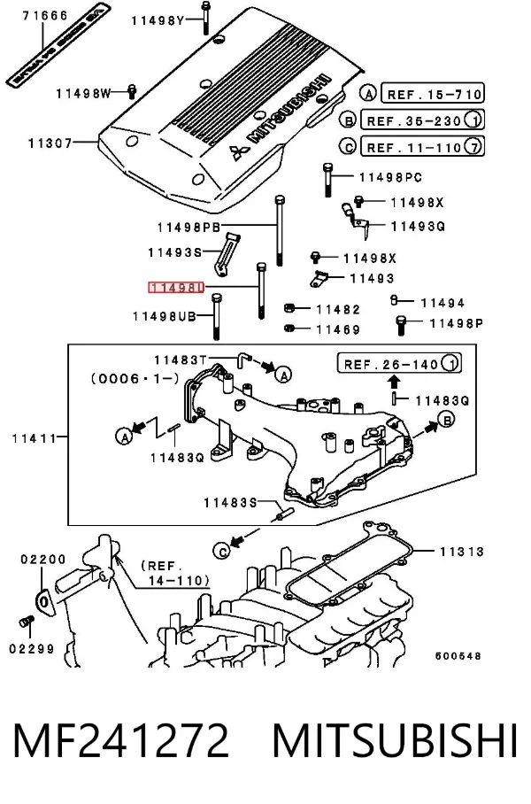  MF241272 Mitsubishi