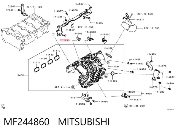  MF244860 Mitsubishi