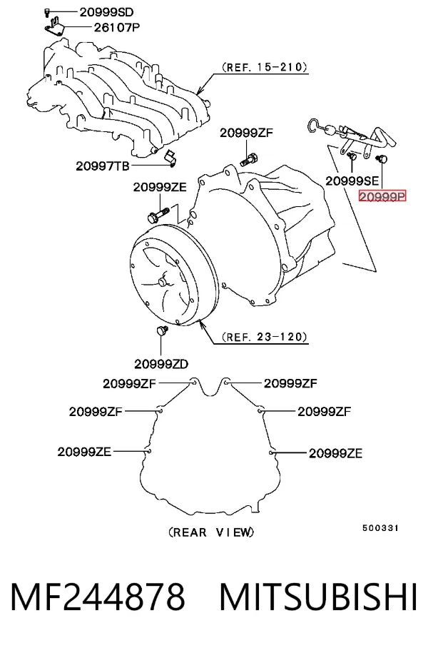  MF244878 Mitsubishi