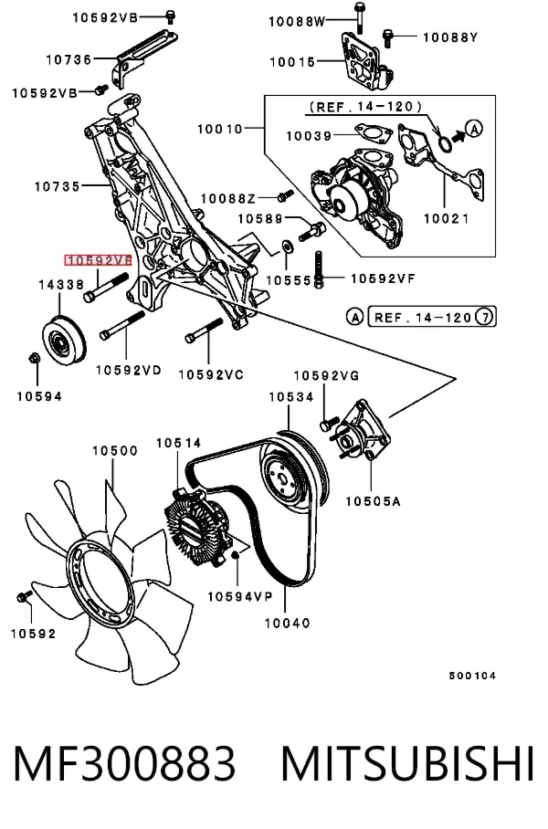  MF300883 Mitsubishi