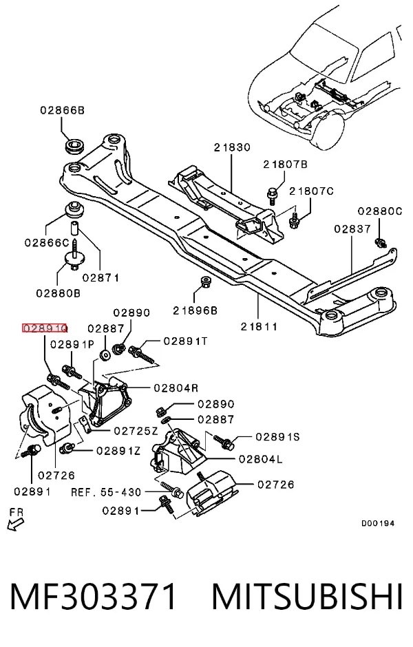  MF303371 Mitsubishi