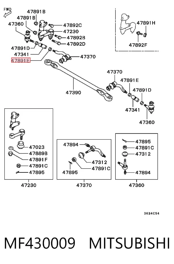  MF430009 Mitsubishi