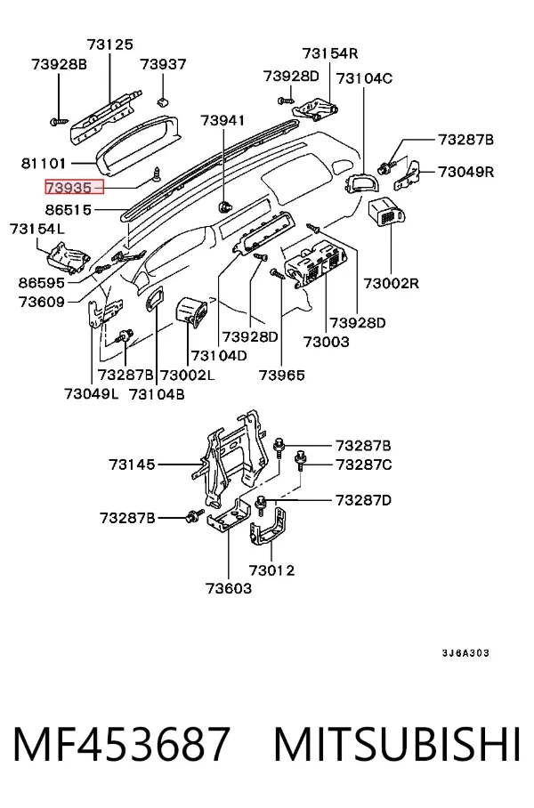  MF453687 Mitsubishi