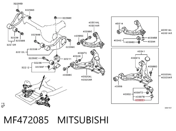  MF472085 Mitsubishi