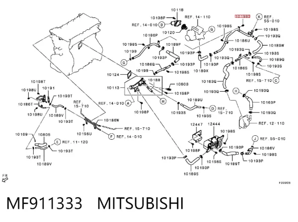  MF911333 Mitsubishi