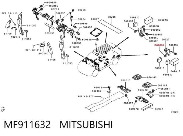  MF911632 Mitsubishi