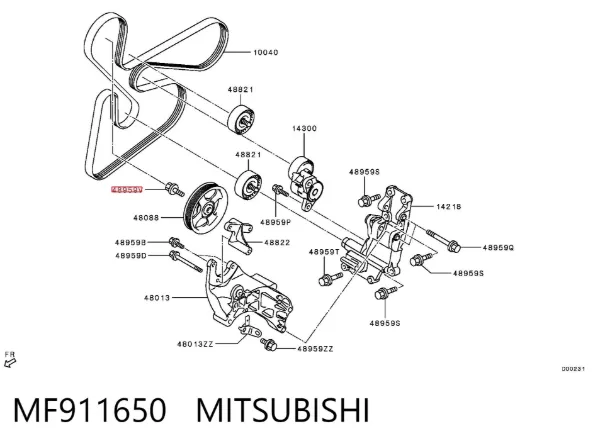  MF911650 Mitsubishi