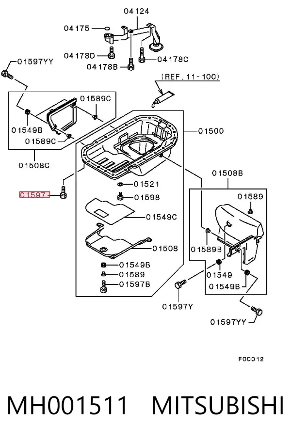  MH001511 Mitsubishi
