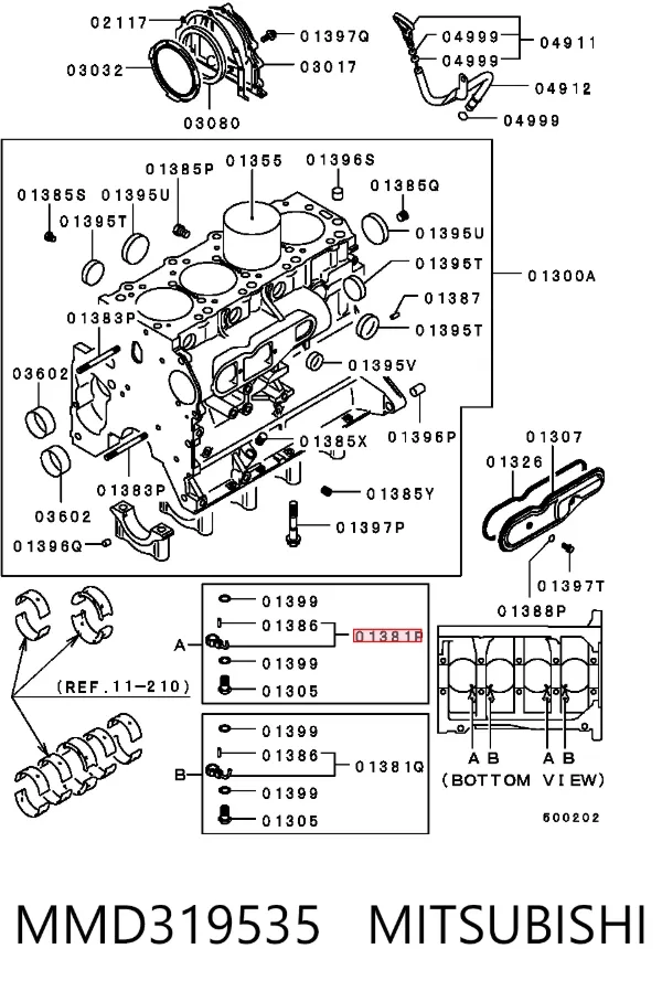  MMD319535 Mitsubishi