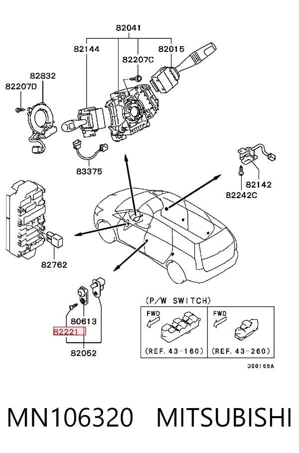  MN106320 Mitsubishi