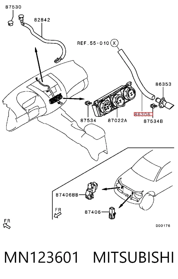  MN123601 Mitsubishi