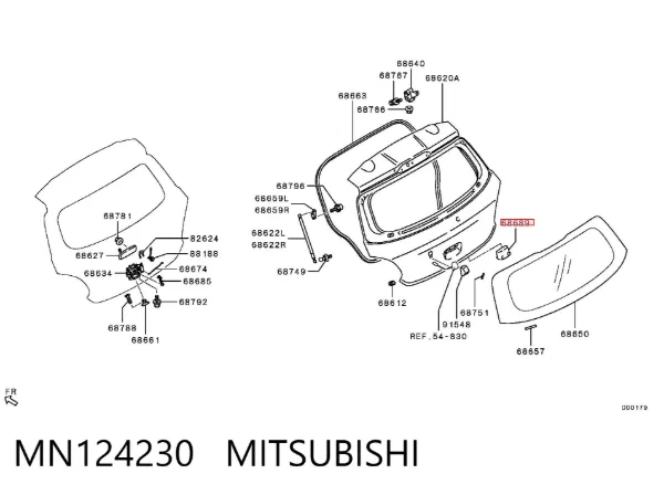  MN124230 Mitsubishi