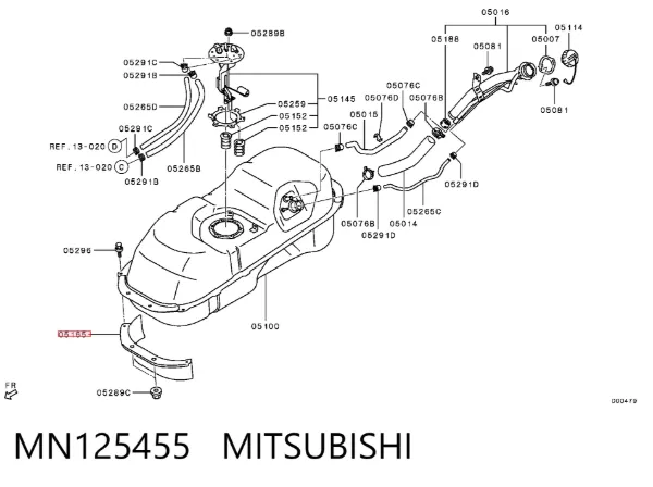  MN125455 Mitsubishi