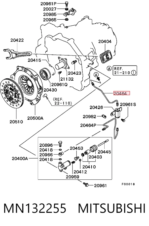  MN132255 Mitsubishi