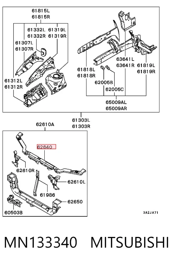  MN133340 Mitsubishi