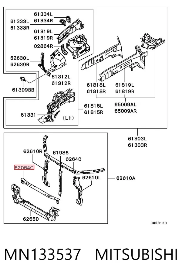  MN133537 Mitsubishi
