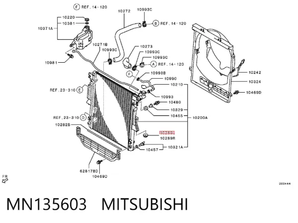  MN135603 Mitsubishi