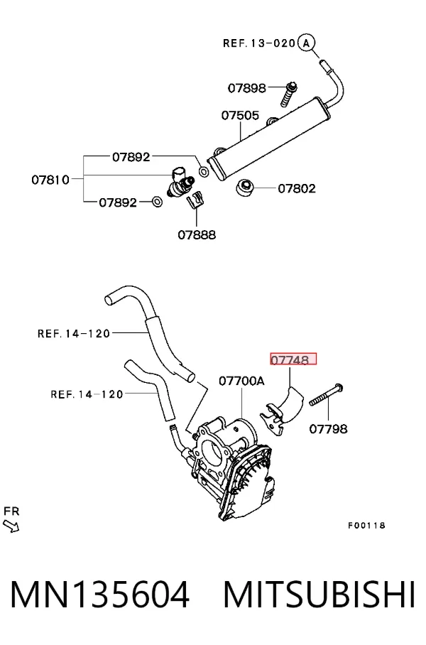  MN135604 Mitsubishi