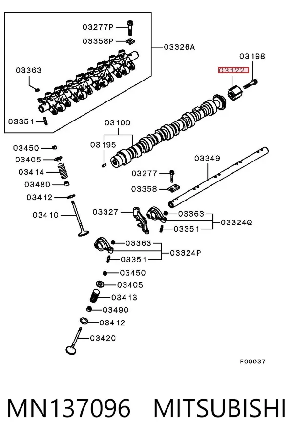  MN137096 Mitsubishi