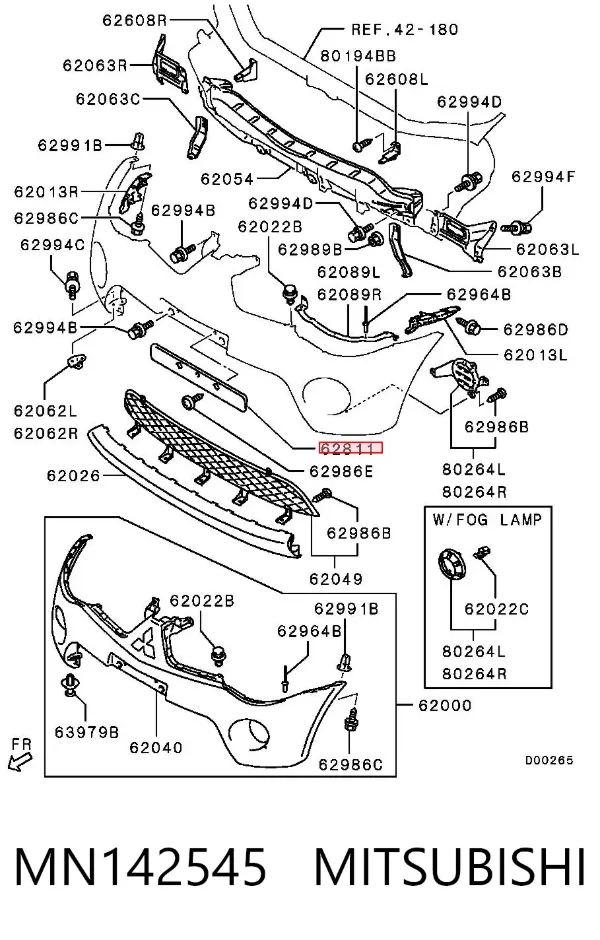  MN142545 Mitsubishi