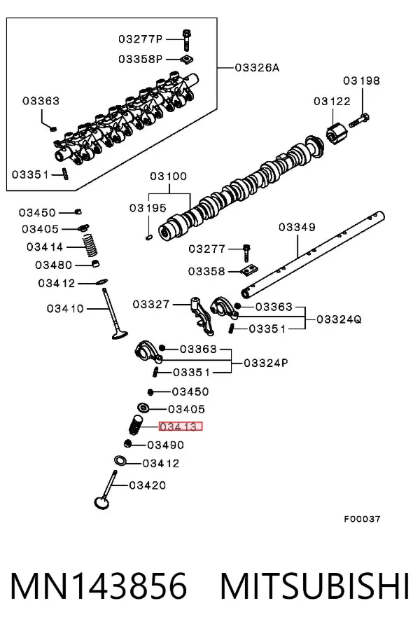  MN143856 Mitsubishi