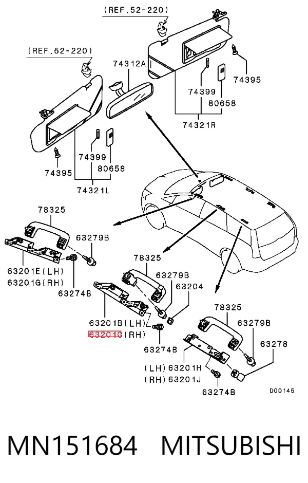  MN151684 Mitsubishi
