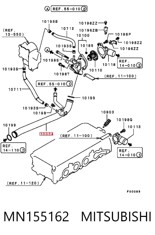  MN155162 Mitsubishi