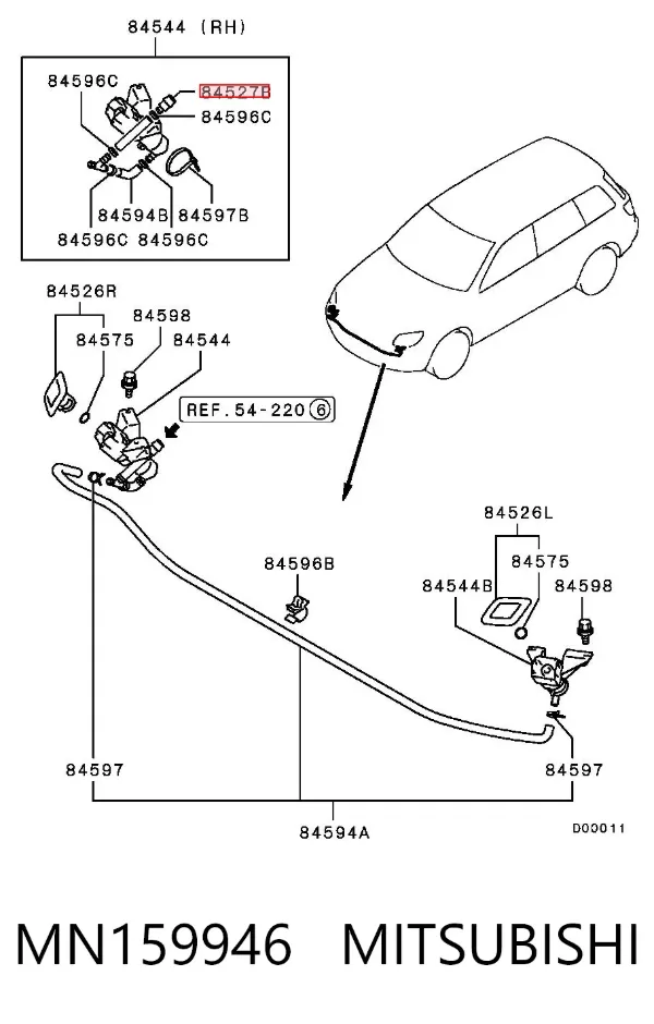  MN159946 Mitsubishi