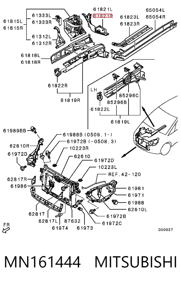  MN161444 Mitsubishi