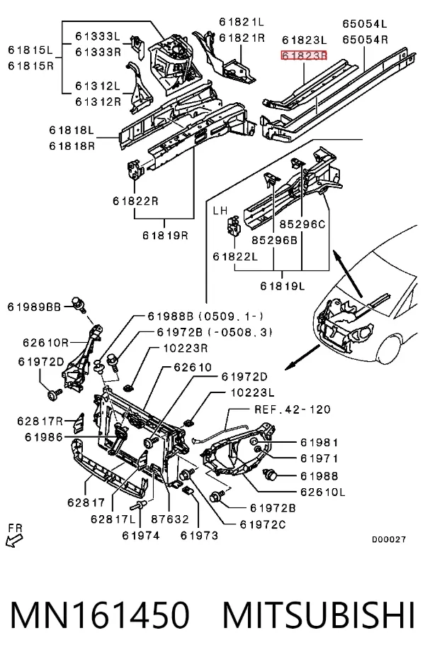  MN161450 Mitsubishi