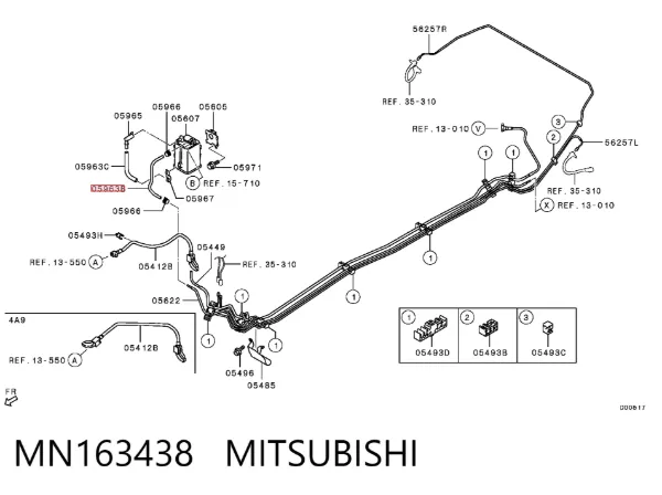  MN163438 Mitsubishi