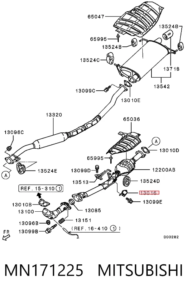  MN171225 Mitsubishi