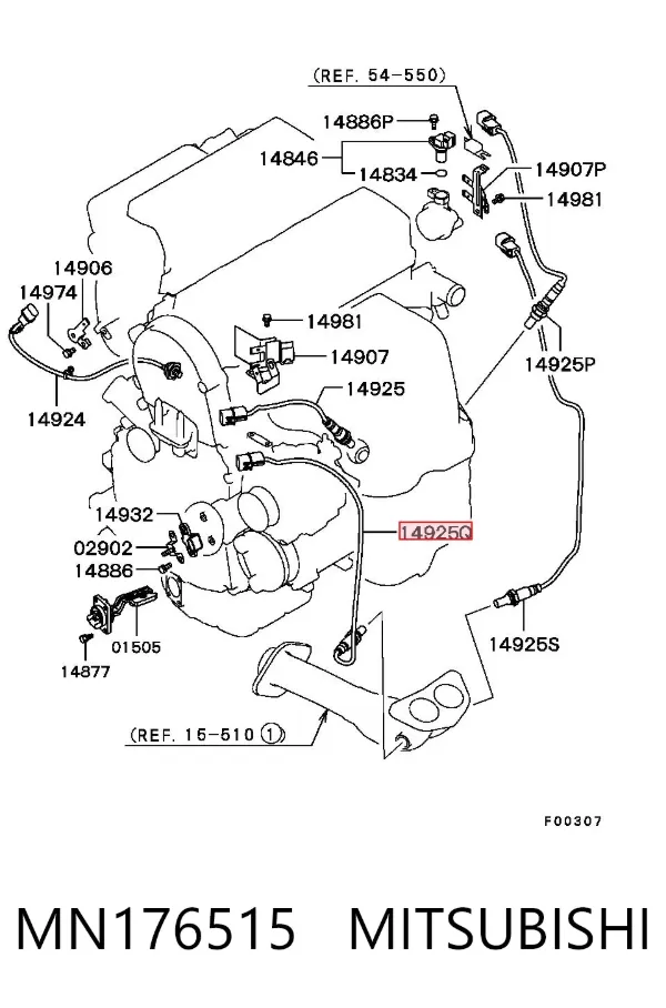  MN176515 Mitsubishi