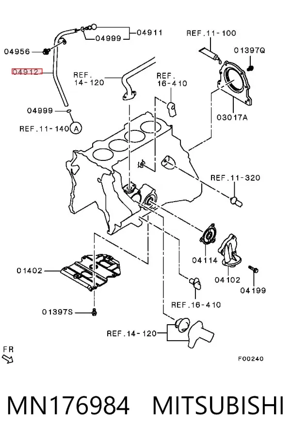  MN176984 Mitsubishi