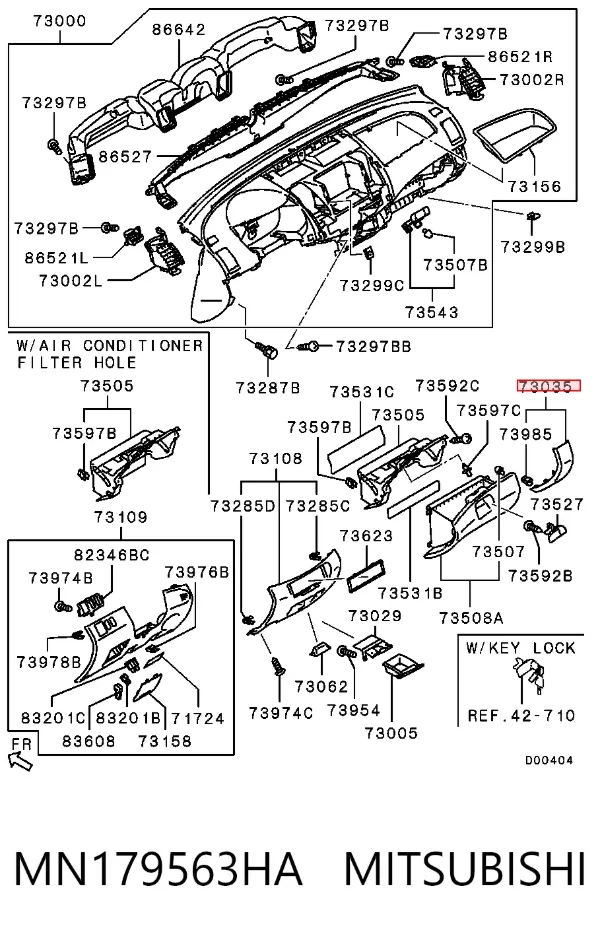  MN179563HA Mitsubishi