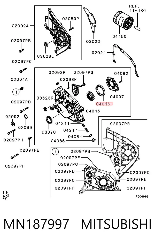  MN187997 Mitsubishi