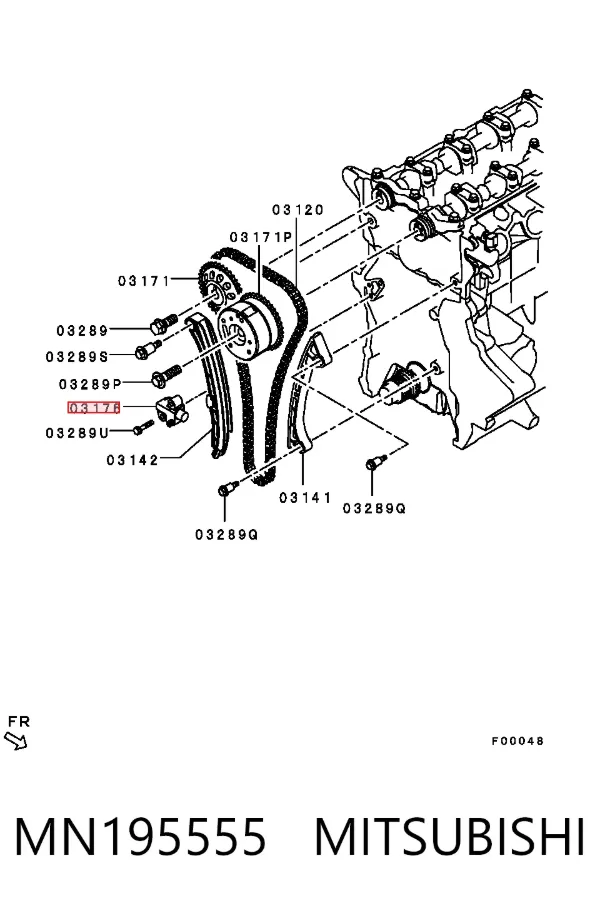  MN195555 Mitsubishi