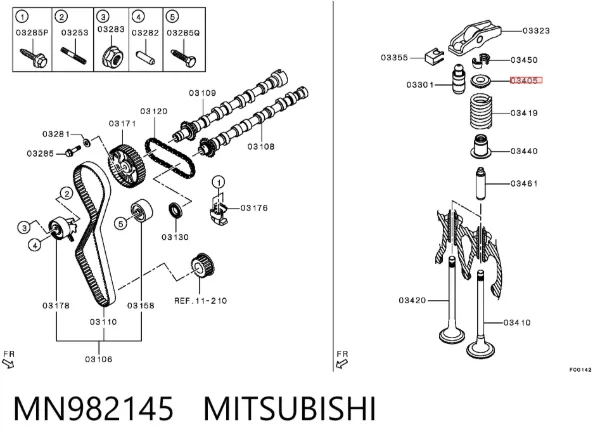  MN982145 Mitsubishi
