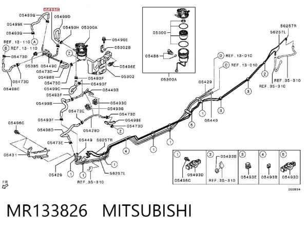  MR133826 Mitsubishi
