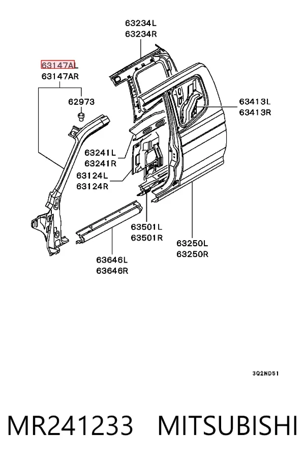  MR241233 Mitsubishi