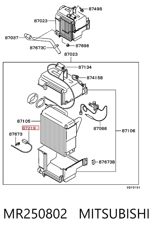  MR250802 Mitsubishi