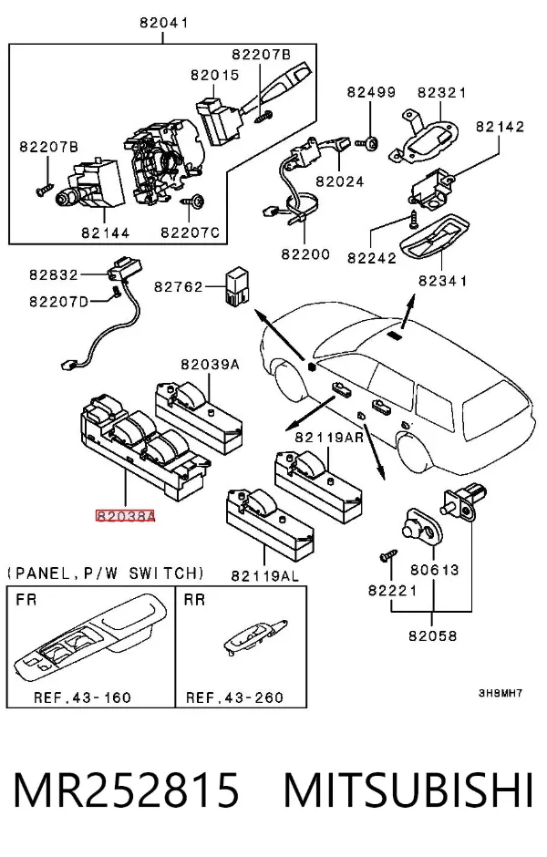  MR252815 Mitsubishi