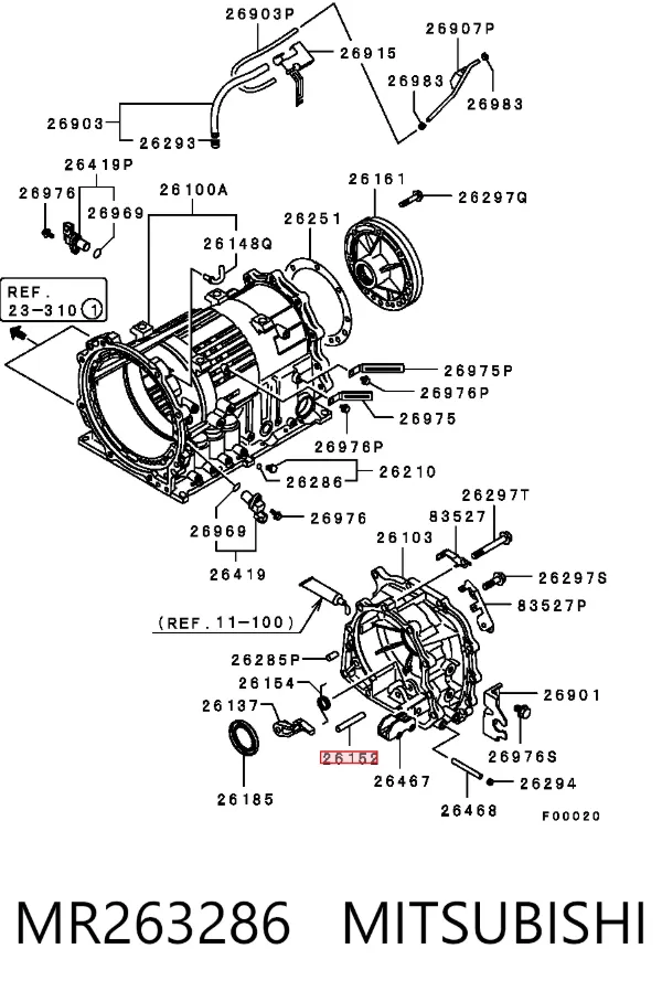  MR263286 Mitsubishi