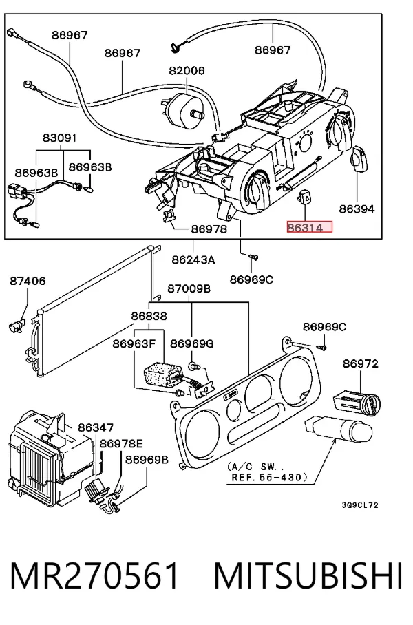  MR270561 Mitsubishi