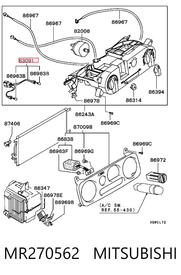  MR270562 Mitsubishi