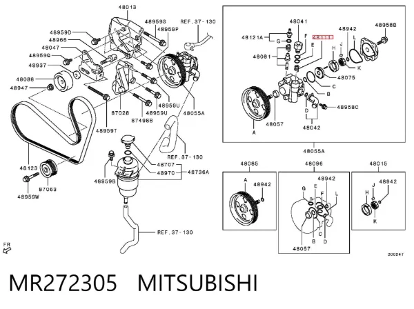  MR272305 Mitsubishi