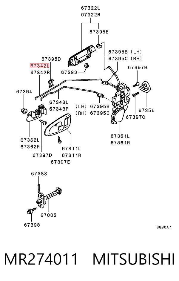  MR274011 Mitsubishi